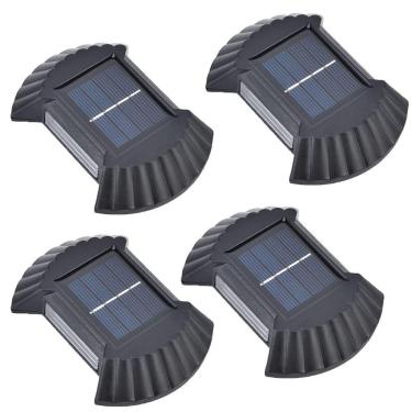 Imagem de Luminaria Solar Led Parede Arandela 4 Uni Resistente Spot