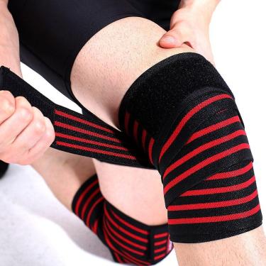 Imagem de Joelheira Protetora Sml Regulável Suporte C/Faixa Compressão