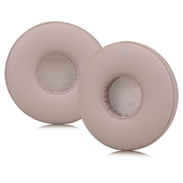 Imagem de SINOWO Almofadas auriculares de substituição para fones de ouvido Sony WH-H810, almofadas auriculares com espuma viscoelástica de isolamento de ruído, couro de proteína macia - rosa