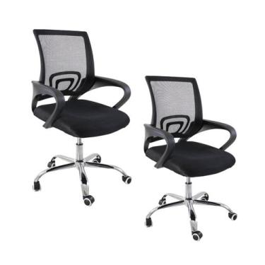 Imagem de Cadeira de Escritório Oficial Begonia Tela Mesh Ergonômica - Oficial W