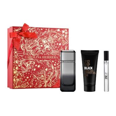 Imagem de Kit Perfume Masculino 212 VIP Black Elixir de Carolina Herrera EDP 100