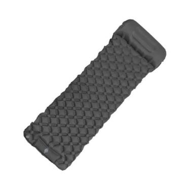 Imagem de Colchão Inflável Ultralight Para Camping Com Travesseiros E Bomba Embu