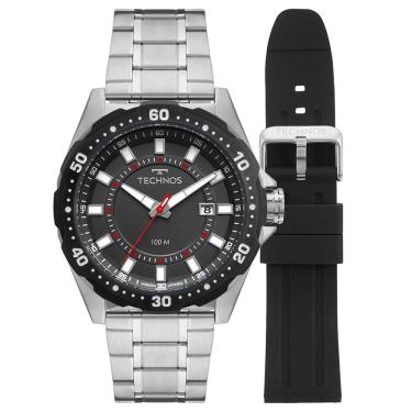 Imagem de Relógio Technos Masculino Racer Premium Bicolor - 2315lbc-t1p