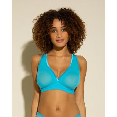 Imagem de Cosabella Sutiã Curvy Feminino Soire, Azul Constance, P