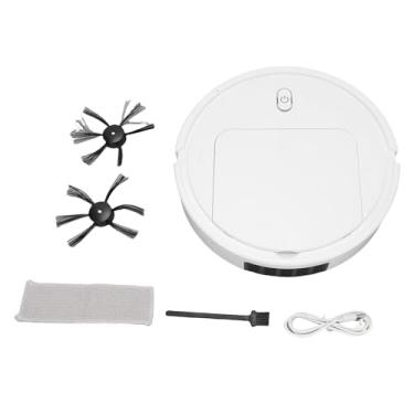 Imagem de Aspirador de pó robô Aspirador robótico inteligente e esfregão 1200Pa Sucção Varredura automática para evitar obstáculos Limpeza silenciosa para casa ABS Leve