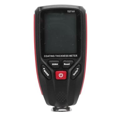 Imagem de Luocute Medidor de Espessura de Revestimento, Display LCD de Precisão, Testador de Profundidade de Pintura Com Detecção Automática de Ferrosos e Não Ferrosos, para Revestimentos Em pó