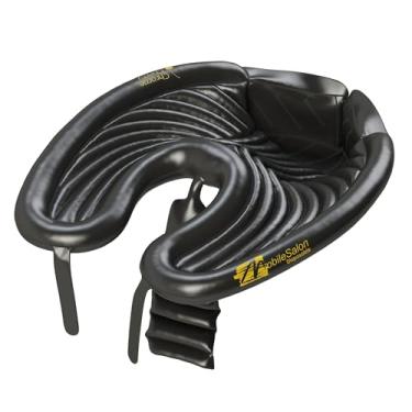 Imagem de Mobile Salon - Lavatório inflável portátil para lavar e cortar cabelo em casa e na cama sem cadeira de salão (unidade única descartável)