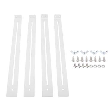 Imagem de Fafeicy Kit de Reparo de Gaveta Com 2 Pacotes, Suportes de Suporte de Gaveta de Aço Carbono para Gavetas de MDF de Aglomerado de Madeira de 14 a 24 Polegadas, Kit de Suporte de Reforço