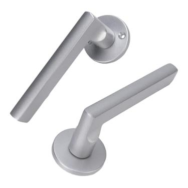 Imagem de AUNMAS Conjunto de Fechadura de Porta de Entrada Com Chave Com Chaves, Maçaneta de Porta Interna para Hotéis de Escritório de Banheiro de Quarto, Alça de Tecnologia de Rolamento Silencioso para