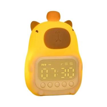 Imagem de Despertador Digital LED Para Crianças, Temporizador Recarregável, Lumi