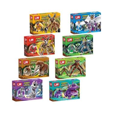 Imagem de Conjunto De Blocos De Montar Cervo Infantil 99 Noites Na Floresta Mode