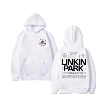 Imagem de Moletom Masculino Estilo Harajuku Linkin Park World Tour Outono Invern