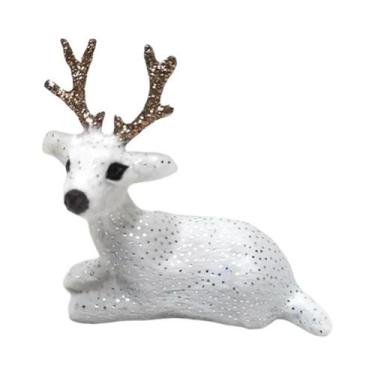 Imagem de Enfeite De Rena De Natal De Pelúcia Simulada, Decorações De Veado Sika