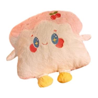 Imagem de Travesseiro E Cobertor Para Viagens - Forma De Torrada Macia Quente Lavável - 2 Em 1 Manta Aquecedora De Inverno E Travesseiro - Para Mulheres Homens Crianças Adultos Adolescentes Em Casa