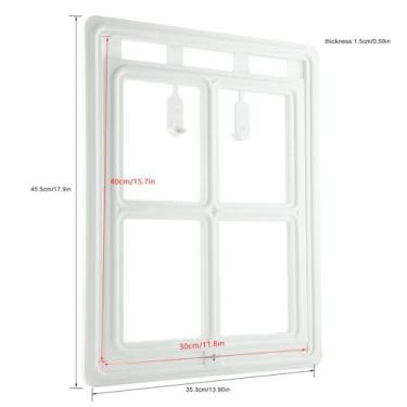 Imagem de Acouto Tela Adequada para Porta de Animais de Estimação, Plástico, Cachorro, Cachorro, Porta, Trava Segura, Tela de Aba, Portão de Janela, Portas e Rampas (Fonte XL Tian)