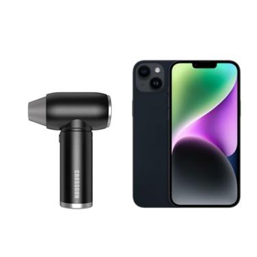 Imagem de Dioche Ventilador de Ar Elétrico Portátil Sem Escova, Motor Sem Escova, Aspirador de pó, Soprador de Jato Portátil 2 Em 1, Removedor de Poeira Sem Fio para Teclado de Computador, (2ª Geração)