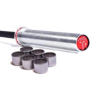 Imagem de Barra Olímpica Oficial Cross, lpo 2.0m 15kg Feminina Rolamen - Flex Fi