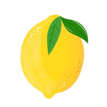 Imagem de Whaline 40 peças de pratos de papel em forma de limão, pratos descartáveis decorativos de verão amarelo prato de sobremesa para casamento, chá de bebê, festa, utensílios de mesa