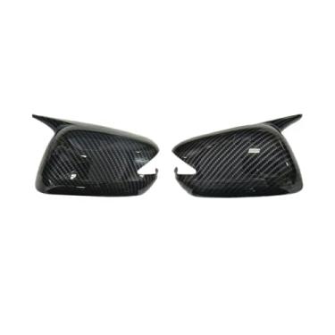 Imagem de Compatível com Honda Fit Jazz 2009-2013 Adesivo de carro Retrovisor Tampa do espelho lateral Tampa da asa Porta externa Vista traseira Caso Guarnição de fibra de carbono(With Light Carbon)