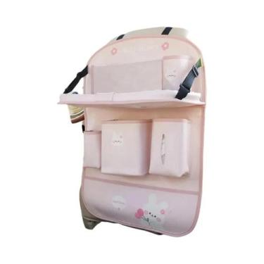 Imagem de Organizador De Banco De Carro Em Couro, Mesa De Jantar Multifuncional 