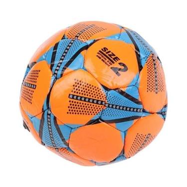 Imagem de Bola De Futebol Inflável Mini De 15CM Tamanho 2 Para Crianças, Brinque