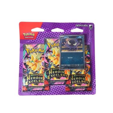 Imagem de Pokémon Blister Triplo ME2.5 Heróis Excelsos Charmander Copag