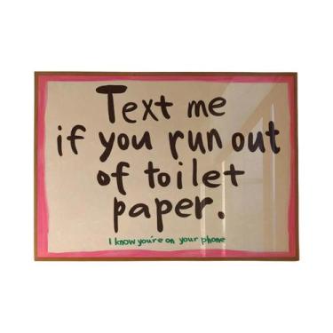 Imagem de Pôster De Arte De Parede Moderno Com Copo De Vinho Em Lona Listrada Ve