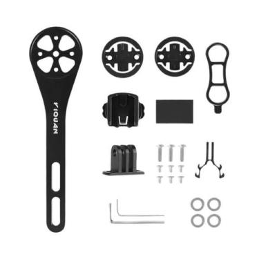 Imagem de Suporte Integrado Para Computador De Bicicleta Em Liga De Alumínio Par