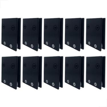 Imagem de Carrinho Duplo P Trilho Invertido Concava 1126Dcp Preto 10un - VSM