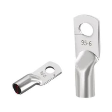 Imagem de Terminal De Cobre Marinho Jg Para Conexão Elétrica De Cabos M6 M8 10m 