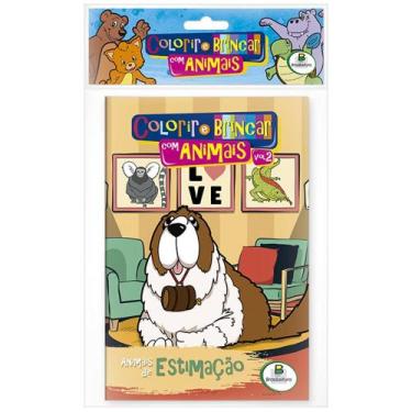 Imagem de Livro - Colorir e Brincar Com Animais II com 10 Und