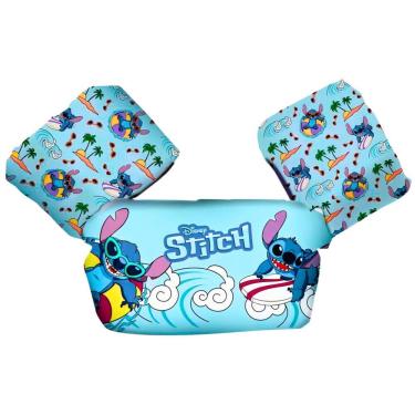 Imagem de Colete com Boia Auxiliar Stitch Infantil 57 cm Etitoys