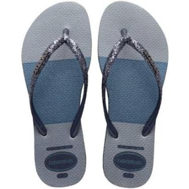 Imagem de Chinelo Havaianas Slim Glitter Glam - Feminino-Feminino