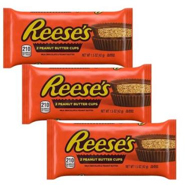 Imagem de Chocolate Reeses Pasta De Amendoim Duo Cups 42g Two Cups Tortinha Esco