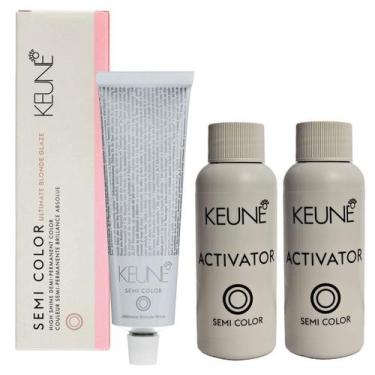 Imagem de Tinta Keune Semi Color Ult Blonde Glaze Honey + 2 Activator