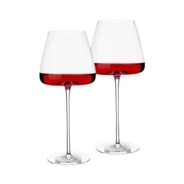 Imagem de Taça De Vinho Tinto Ultrafina De Cristal Bordeaux Borgonha 260-650ml, 