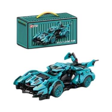 Imagem de Modelo De Carro De Corrida Para Adultos, Mini Blocos De Construção, Br