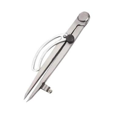 Imagem de Compasso Ajustável De Aço Inoxidável Com Marcador De Borda Rotativo Em