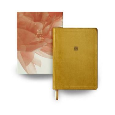 Imagem de Livro - Bíblia de Estudo para Toda Mulher (NVT) - Capa Dourada/Bege