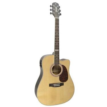 Imagem de Violão Giannini GF1D CEQ N Folk Natural