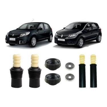 Imagem de Kit Do Amortecedor Dianteiro Traseiro Sandero 2009 2010 2011 - QualyKi