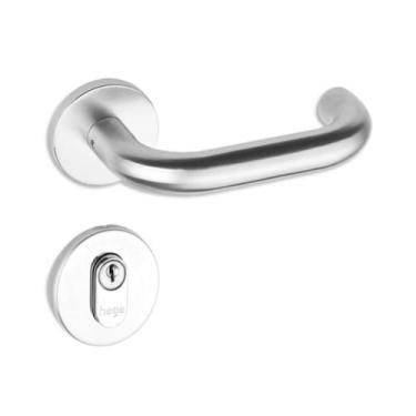 Imagem de Fechadura Externa TH-M101 R528 Aço Inox Escovado 55mm Haga