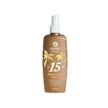 Imagem de Oleo bronzeador anasol fps 15 vegano 125ml, 125 ml