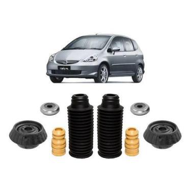 Imagem de 2 Kit Do Amortecedor Dianteiro Honda Fit 2003 2004 2005 2006 - QualyKi
