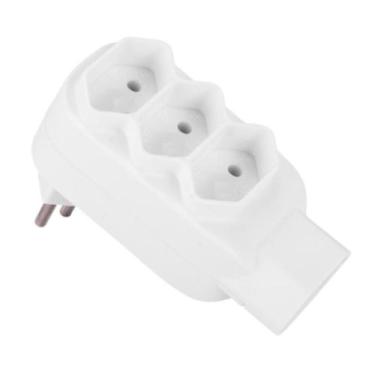 Imagem de Adaptador de 4 Tomadas Benjamim Plugue Extensão - luatek