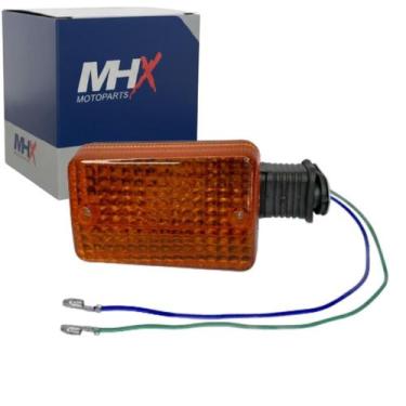 Imagem de Pisca com Lente AMARELA Sem Lampada CARGO-TODAY-TITAN125 - MHX