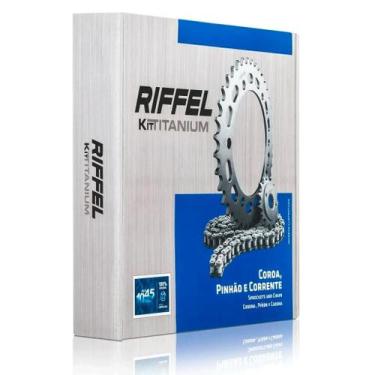 Imagem de Kit Relação Transmissão Riffel Xtz 250 Lander 250
