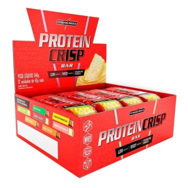 Imagem de Barra de Proteínas Crisp Bar Integralmédica 12 barras-Unissex