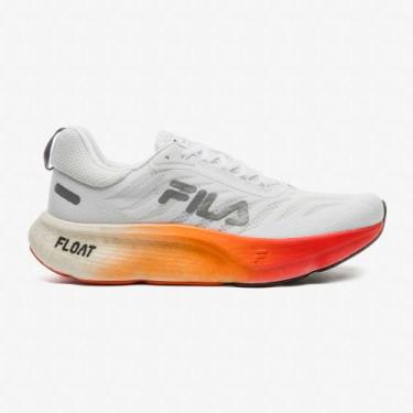 Imagem de Tênis Fila Float Maxxi 2 Masculino Branco Laranja, Branco, Laranja, 41