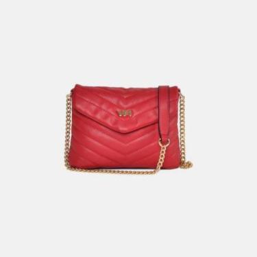 Imagem de Bolsa Via Marte B2-519-01 Tiracolo Pequena Feminina, Vermelho, UN